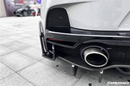 Carbonado 2020-2023 McLaren GT WP Style DRY Carbon Fiber Rear Diffuser Lip