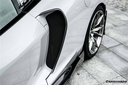 Carbonado 2020-2023 McLaren GT WP Style DRY Carbon Fiber Side Air Intake Blades