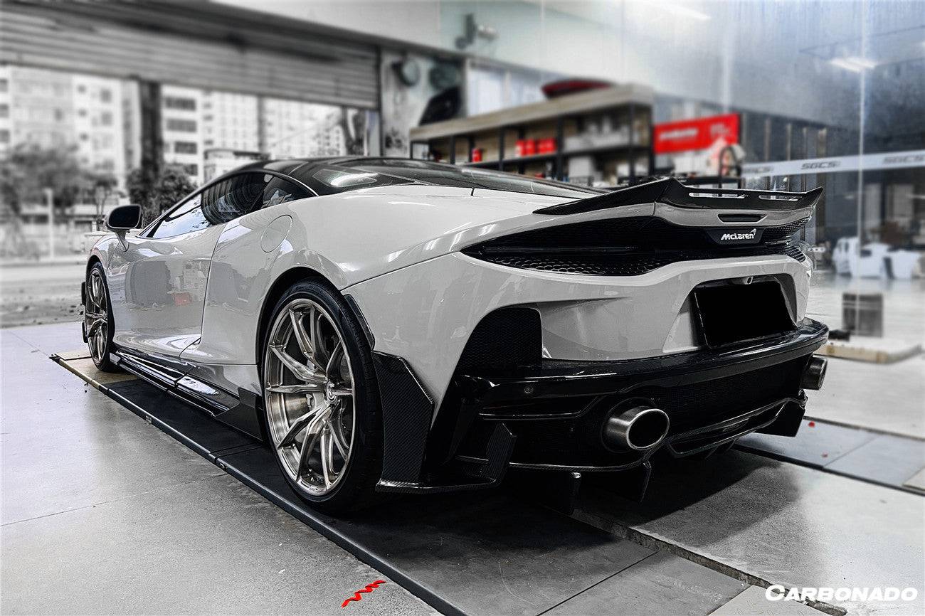 Carbonado 2020-2023 McLaren GT WP Style DRY Carbon Fiber Trunk Spoiler Wing