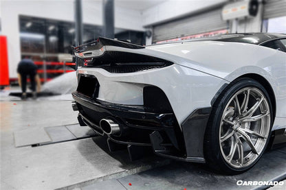 Carbonado 2020-2023 McLaren GT WP Style DRY Carbon Fiber Trunk Spoiler Wing