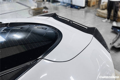 Carbonado 2020-2023 McLaren GT WP Style DRY Carbon Fiber Trunk Spoiler Wing