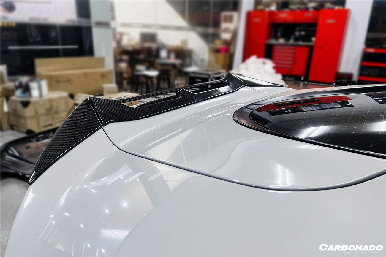 Carbonado 2020-2023 McLaren GT WP Style DRY Carbon Fiber Trunk Spoiler Wing