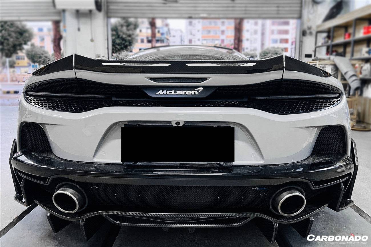 Carbonado 2020-2023 McLaren GT WP Style DRY Carbon Fiber Trunk Spoiler Wing