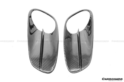 Carbonado 2020-2023 McLaren GT WP Style DRY Carbon Fiber Side Air Intake Fins