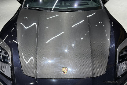 Capó seco de fibra de carbono estilo Porsche Panamera 976 OD Carbonado 2024-2025