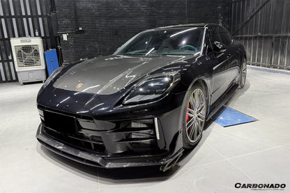 Capó seco de fibra de carbono estilo Porsche Panamera 976 OD Carbonado 2024-2025