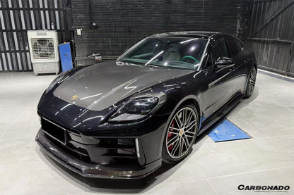 Carbonado 2024-2025 Porsche Panamera 976 OD Style Dry Carbon Fiber Side Skirts