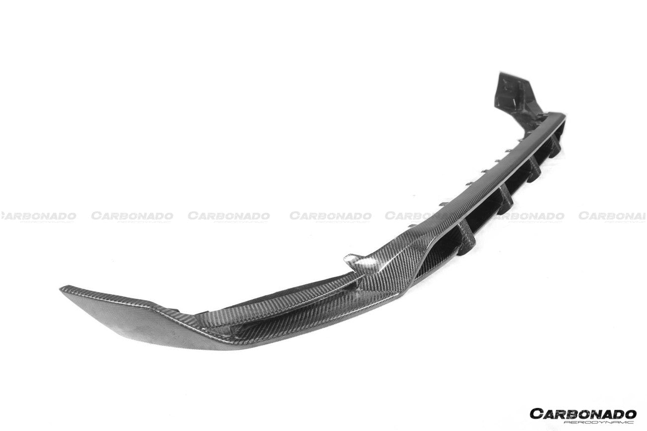 Borde delantero de fibra de carbono seco estilo TC para Mercedes Benz G63 AMG W464 G-Wagon 2018-2024 Carbonado