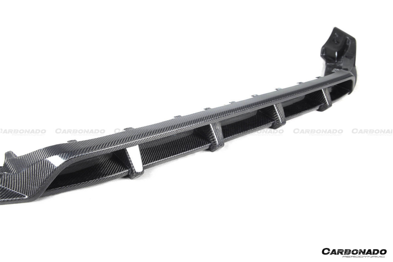 Borde delantero de fibra de carbono seco estilo TC para Mercedes Benz G63 AMG W464 G-Wagon 2018-2024 Carbonado