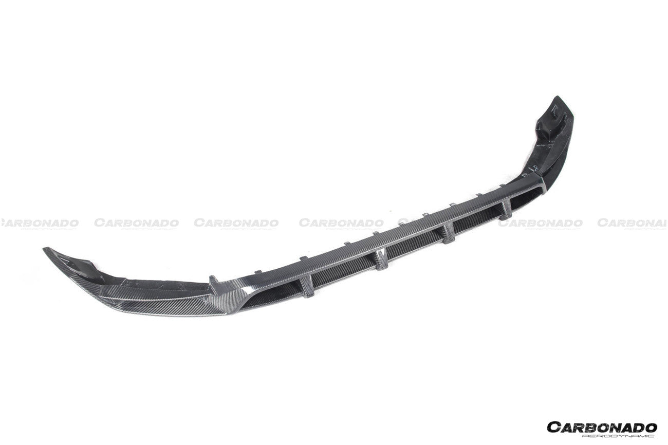 Borde delantero de fibra de carbono seco estilo TC para Mercedes Benz G63 AMG W464 G-Wagon 2018-2024 Carbonado