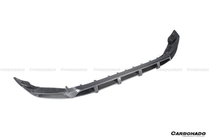 Borde delantero de fibra de carbono seco estilo TC para Mercedes Benz G63 AMG W464 G-Wagon 2018-2024 Carbonado