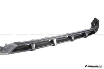 Borde delantero de fibra de carbono seco estilo TC para Mercedes Benz G63 AMG W464 G-Wagon 2018-2024 Carbonado