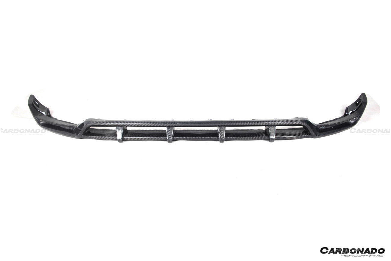 Borde delantero de fibra de carbono seco estilo TC para Mercedes Benz G63 AMG W464 G-Wagon 2018-2024 Carbonado