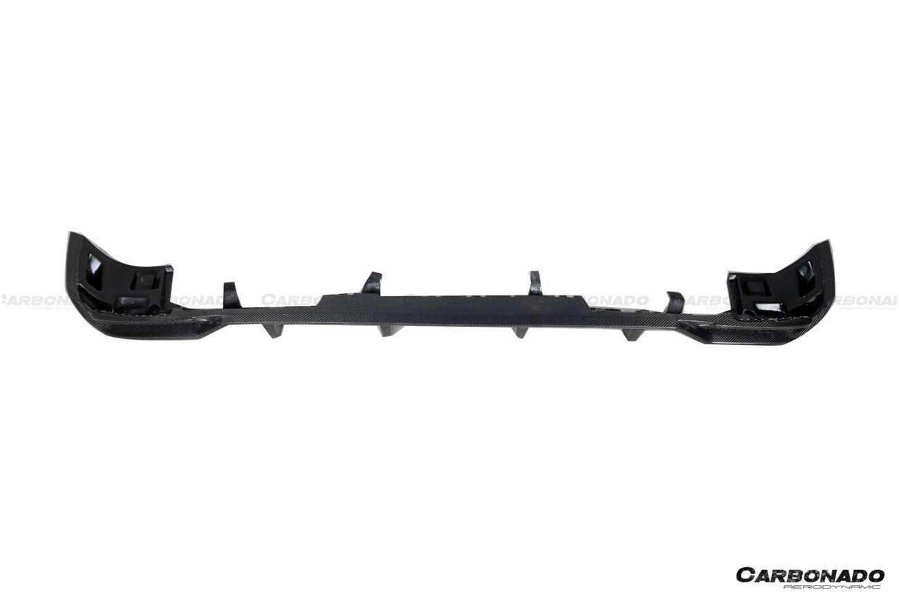 Borde trasero de fibra de carbono seco estilo TC para Mercedes Benz G63 AMG W464 G-Wagon 2018-2024 Carbonado
