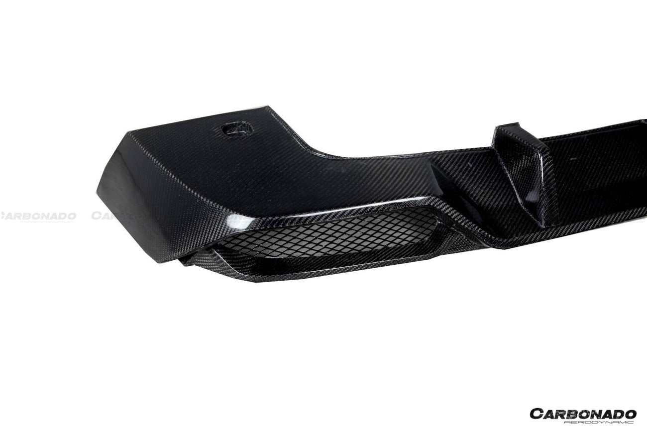 Borde trasero de fibra de carbono seco estilo TC para Mercedes Benz G63 AMG W464 G-Wagon 2018-2024 Carbonado