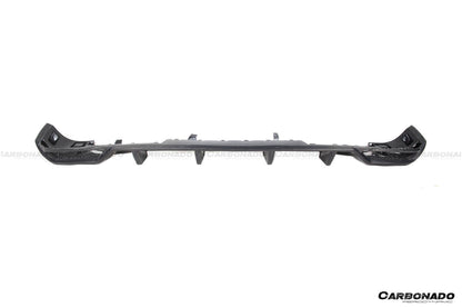Borde trasero de fibra de carbono seco estilo TC para Mercedes Benz G63 AMG W464 G-Wagon 2018-2024 Carbonado