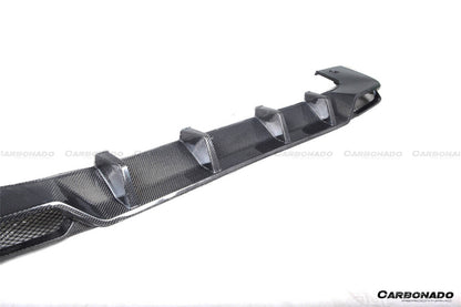 Borde trasero de fibra de carbono seco estilo TC para Mercedes Benz G63 AMG W464 G-Wagon 2018-2024 Carbonado