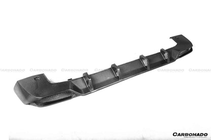 Borde trasero de fibra de carbono seco estilo TC para Mercedes Benz G63 AMG W464 G-Wagon 2018-2024 Carbonado