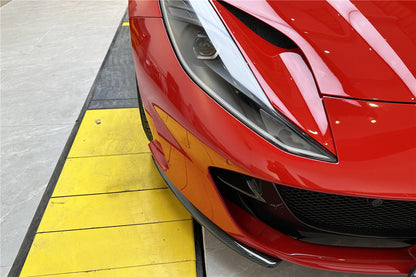 Carbonado 2017-2026 Ferrari 812 Superfast GTS OEM Style Dry Carbon Fiber Front Side Splitter