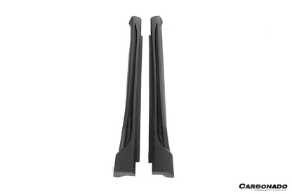 Carbonado WI Style Side Skirts | 2001-2007 Mercedes Benz W203 C Class