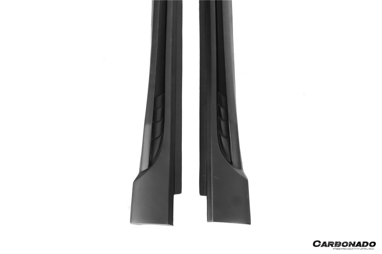 Carbonado WI Style Side Skirts | 2001-2007 Mercedes Benz W203 C Class