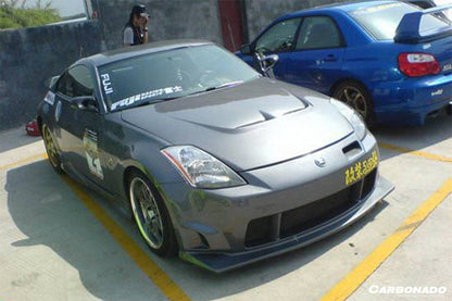 Carbonado V Style Hood | 2003-2005 Nissan 350Z