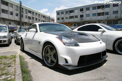 Carbonado VT Style Hood | 2003-2005 Nissan 350Z