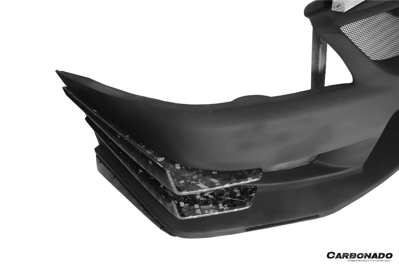 Carbonado VTC Style Front Bumper | 2003-2006 Mitsubishi Evo 7/8/9