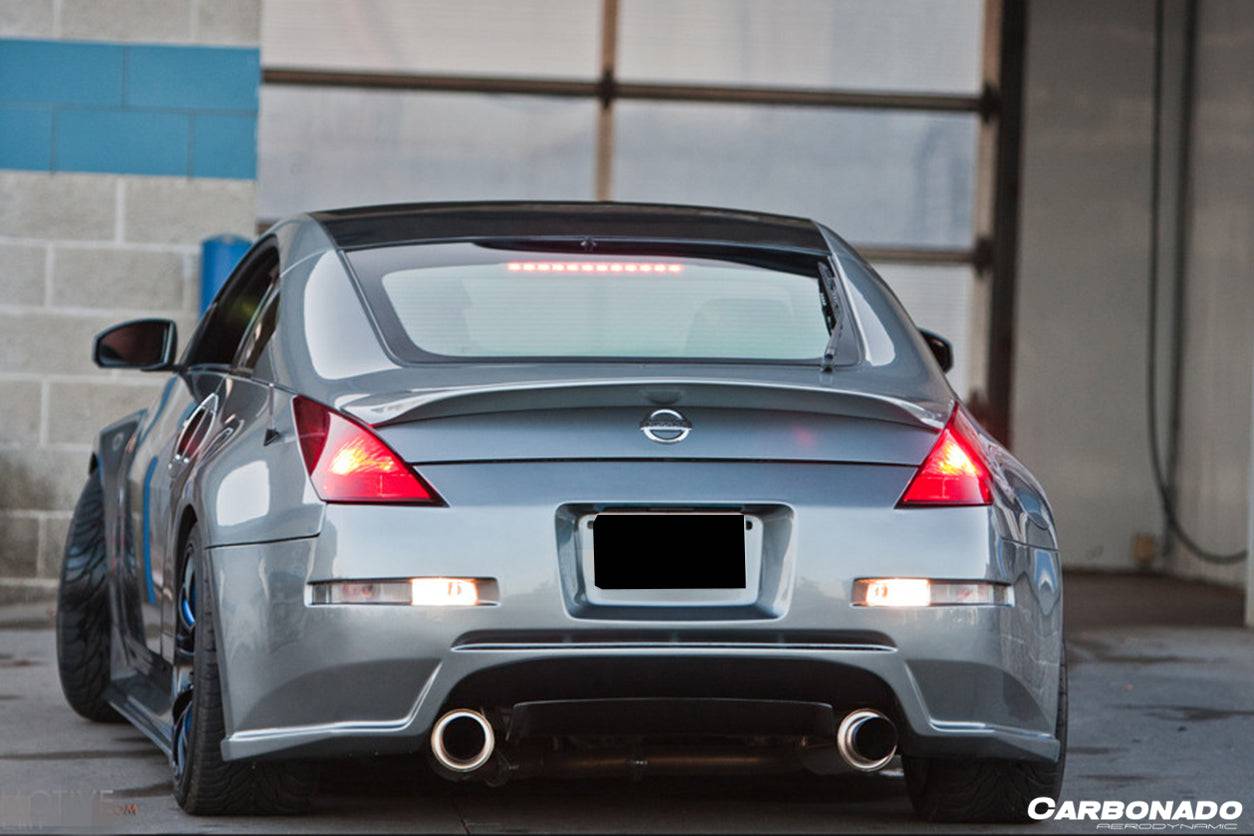 Carbonado DL Style Rear Bumper | 2003-2008 Nissan 350Z