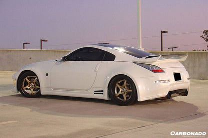 Alerón de maletero estilo NS para Nissan 350Z Carbonado 2003-2008