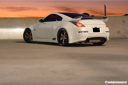 Alerón de maletero estilo NS para Nissan 350Z Carbonado 2003-2008