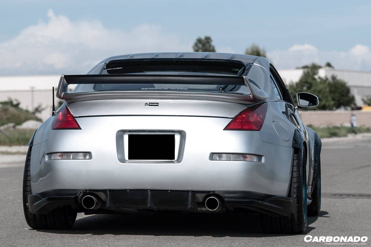 Alerón de maletero estilo NS para Nissan 350Z Carbonado 2003-2008