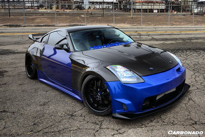Carbonado DL Style Wide Fender Set | 2003-2008 Nissan 350Z