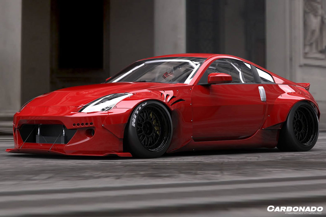 Carbonado 2003-2008 Nissan 350Z BRY Style Front Bumper