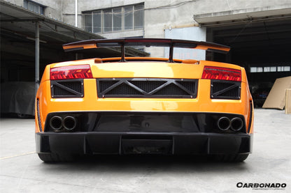 Carbonado VF Style Rear Bumper | 2004-2008 Lamborghini Gallardo, Gallardo SE, Superleggera