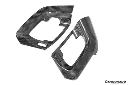 Manijas de puerta de fibra de carbono estilo OEM Lamborghini Gallardo Carbonado 2004-2014