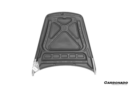 Capó estilo OE para Porsche 911 987 997 Carbonado 2005-2012 | Compatible con Carrera, Targa, Cayman y Boxster
