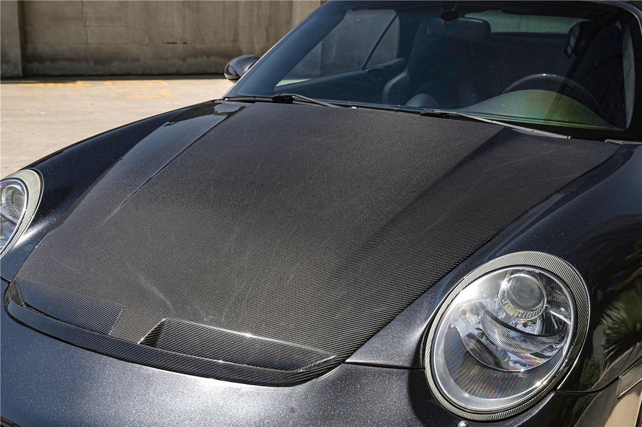 Carbonado 2005-2012 Porsche 987 Cayman    Boxster and 997 Carrera TA Style Hood