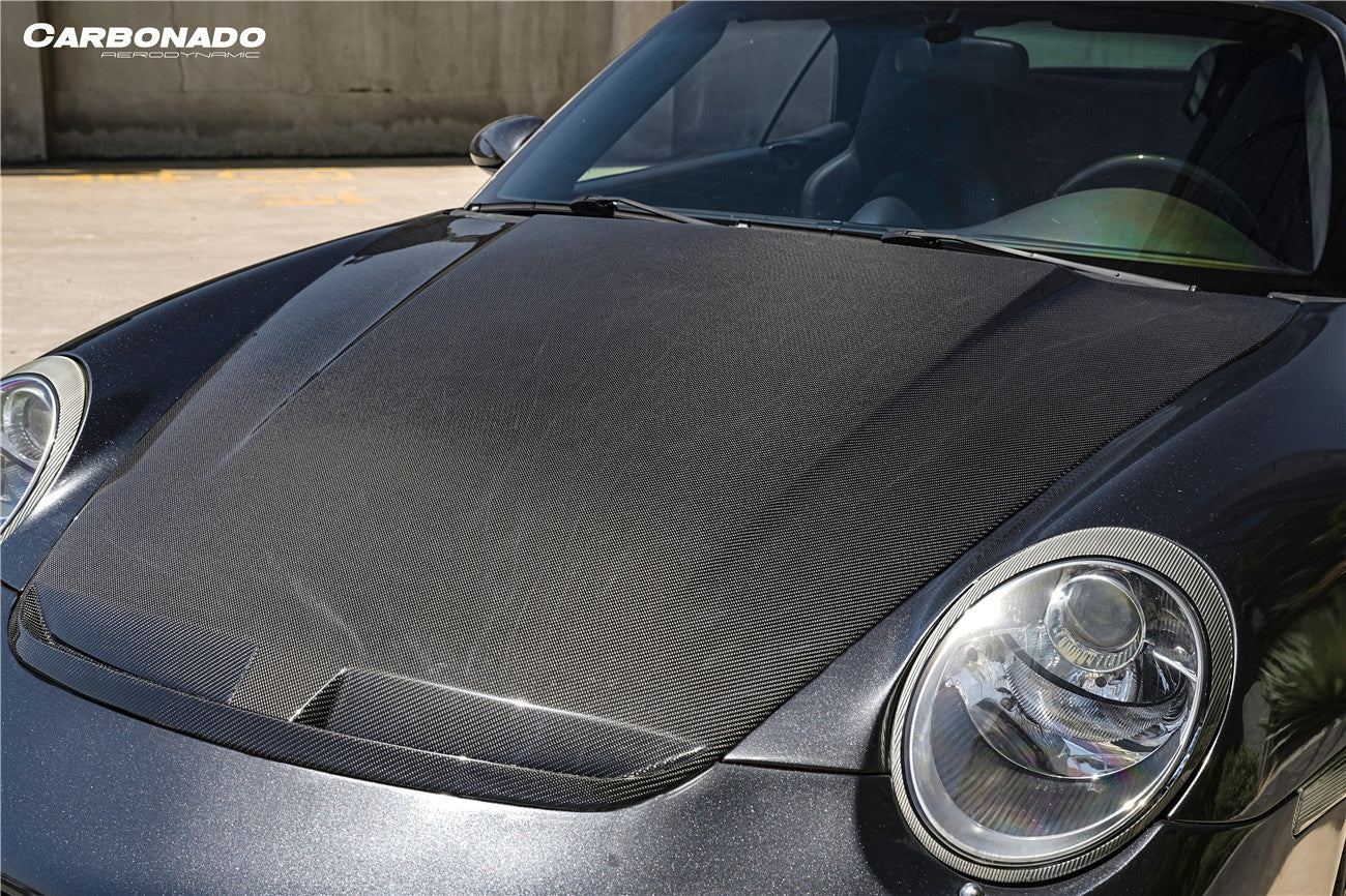 Carbonado 2005-2012 Porsche 987 Cayman    Boxster and 997 Carrera TA Style Hood