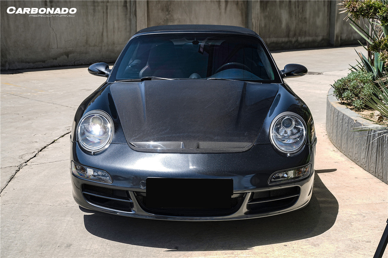 Carbonado 2005-2012 Porsche 987 Cayman    Boxster and 997 Carrera TA Style Hood