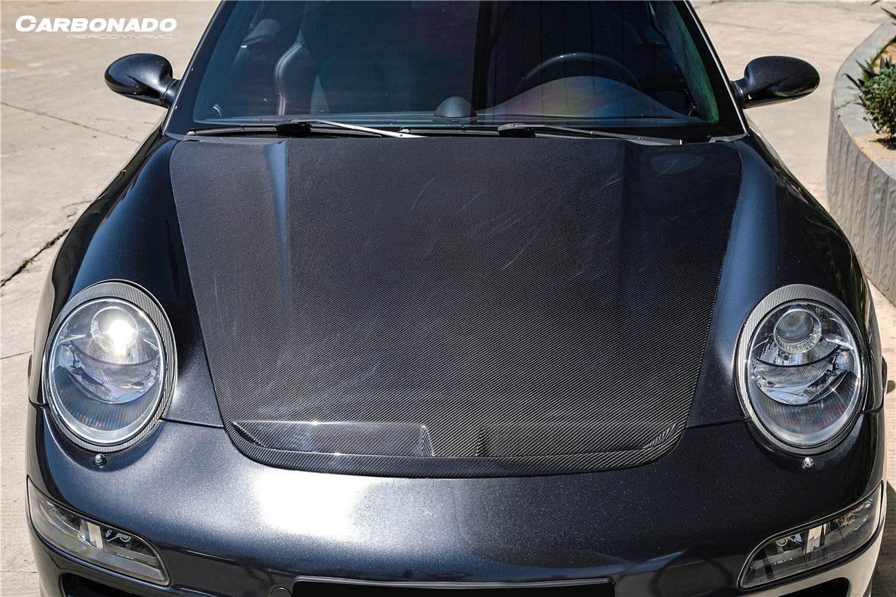 Carbonado 2005-2012 Porsche 987 Cayman    Boxster and 997 Carrera TA Style Hood
