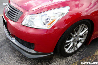 Carbonado 2007-2009 Infiniti G35 G37 Sedan JP Style Front Lip