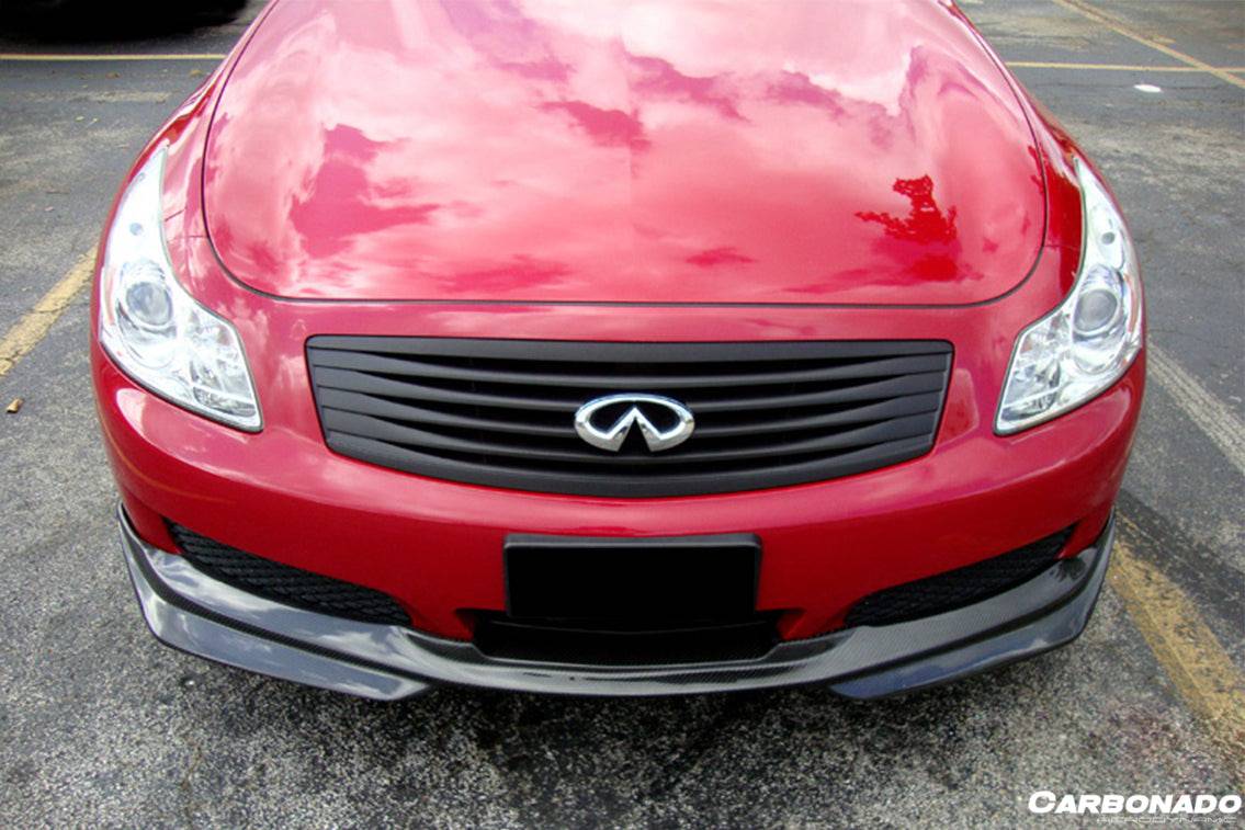 Carbonado 2007-2009 Infiniti G35 G37 Sedan JP Style Front Lip