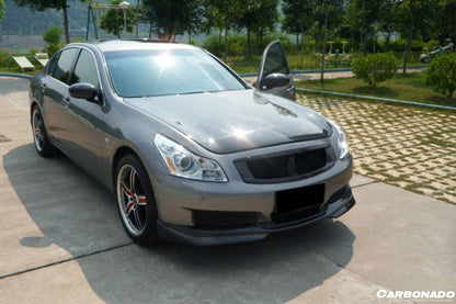 Carbonado 2007-2009 Infiniti G35 G37 Sedan JP Style Front Lip