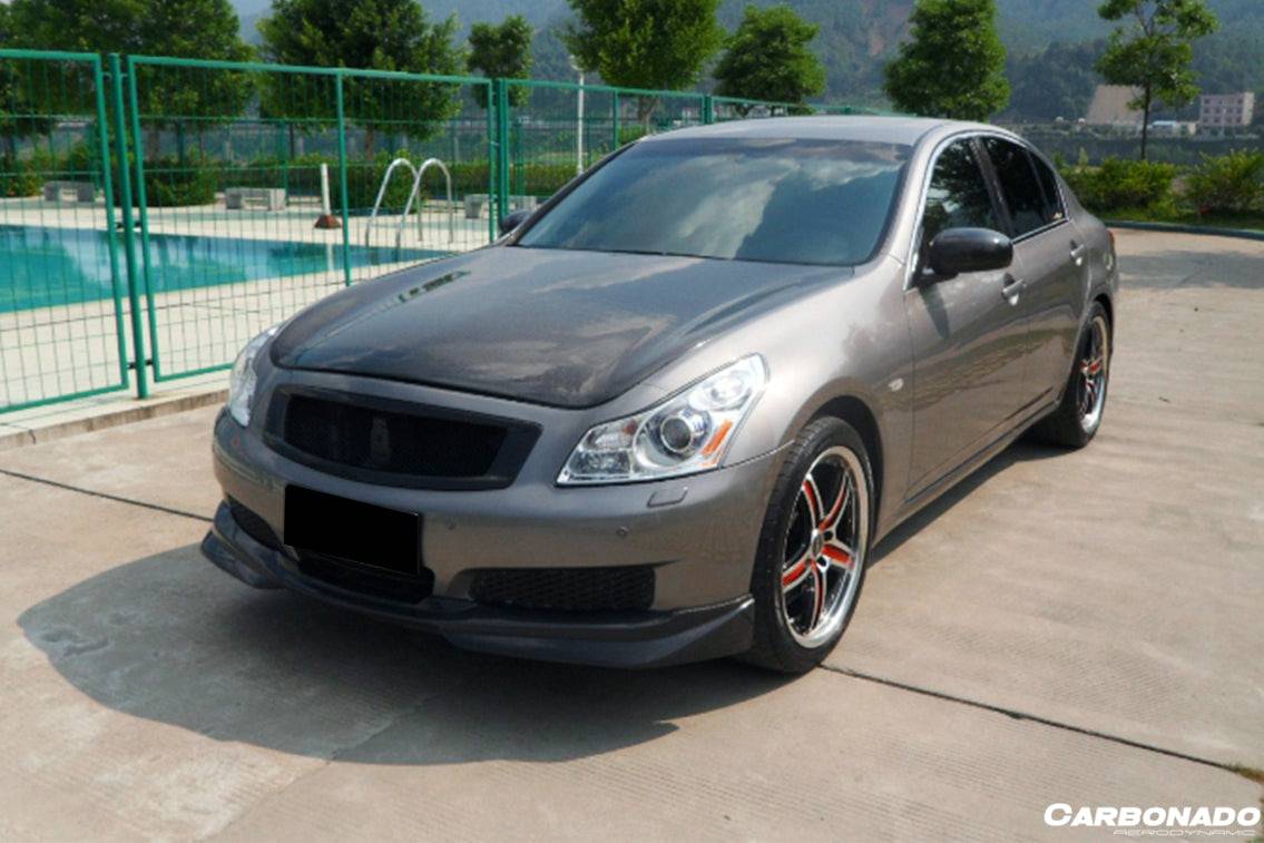 Carbonado 2007-2009 Infiniti G35 G37 Sedan JP Style Front Lip
