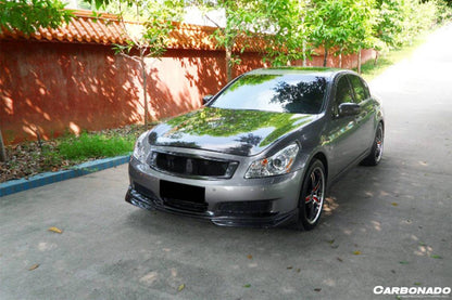 Carbonado 2007-2009 Infiniti G35 G37 Sedan JP Style Front Lip