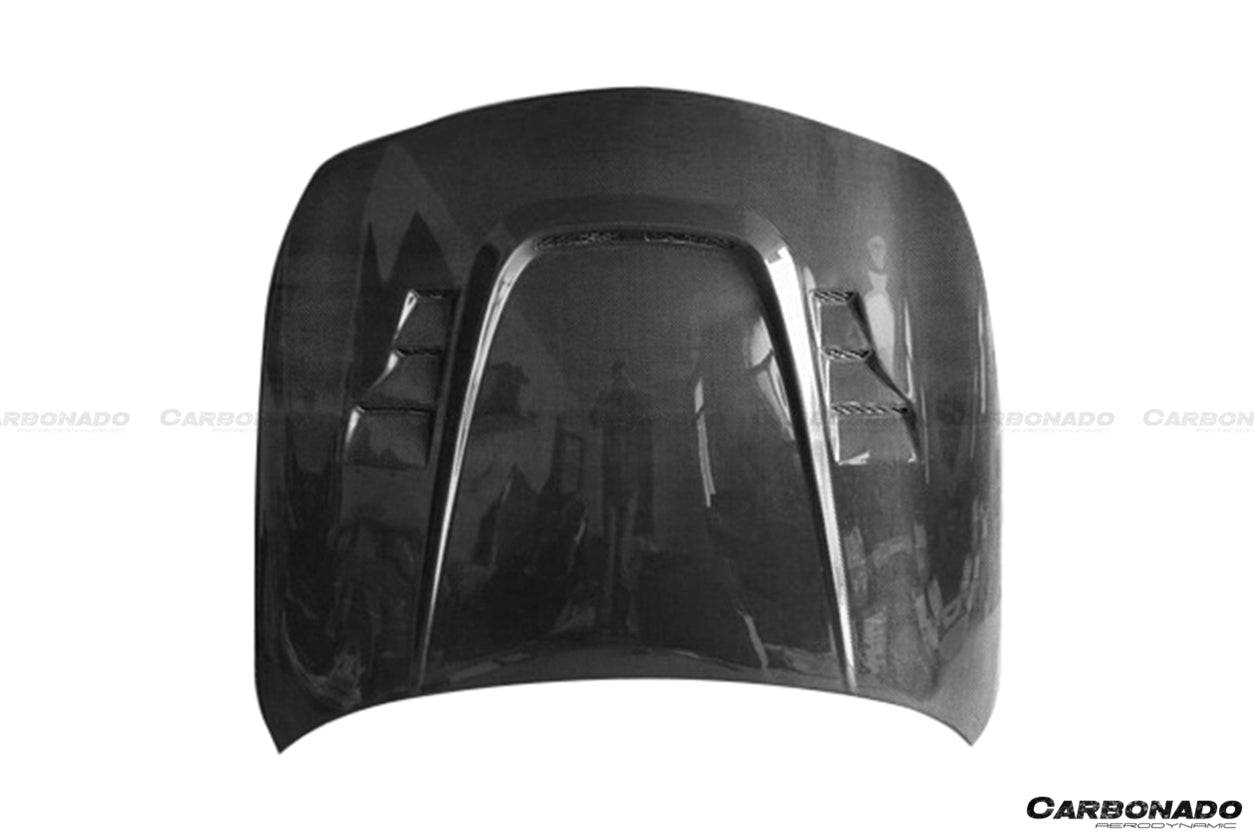 Carbonado 2007-2009 Infiniti G35 G37 Sedan BS Style Hood