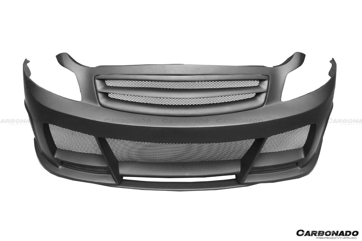 Carbonado 2007-2009 Infiniti G25 G35 G37 Sedan ELT Style Front Bumper