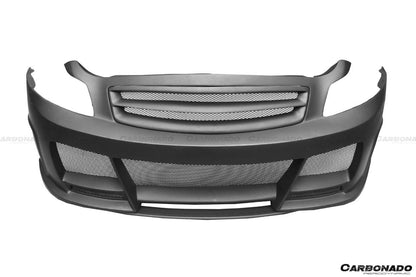 Carbonado 2007-2009 Infiniti G25 G35 G37 Sedan ELT Style Front Bumper