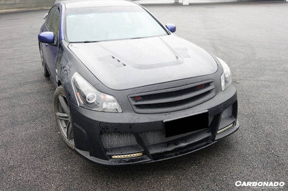 Carbonado 2007-2009 Infiniti G25 G35 G37 Sedan ELT Style Front Bumper